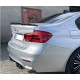 Спойлер на BMW F30 M-Performance черный глянцевый (ABS-пластик)