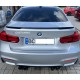 Спойлер на BMW F30 M-Performance черный глянцевый (ABS-пластик)