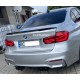 Спойлер на BMW F30 M-Performance черный глянцевый (ABS-пластик)