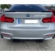 Спойлер на BMW F30 M-Performance черный глянцевый (ABS-пластик)