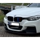 Решетка радиатора BMW F30 / F31 черная, глянцевая, триколор