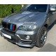Реснички, накладки фар BMW Х5 E70 (стеклопластик)