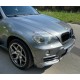 Реснички, накладки фар BMW Х5 E70 (стеклопластик)