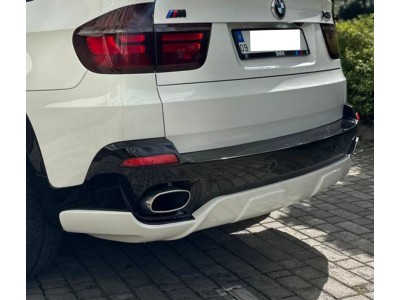 Накладка заднего бампера BMW X5 Е70