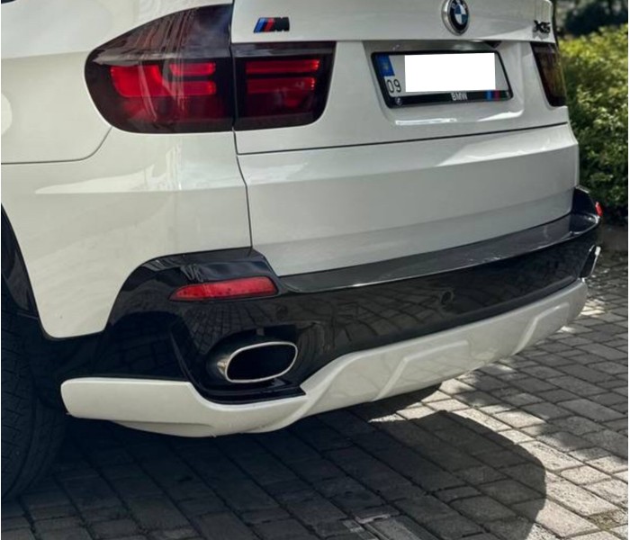Накладка заднего бампера BMW X5 Е70 Накладка заднего бампера BMW X5 Е70