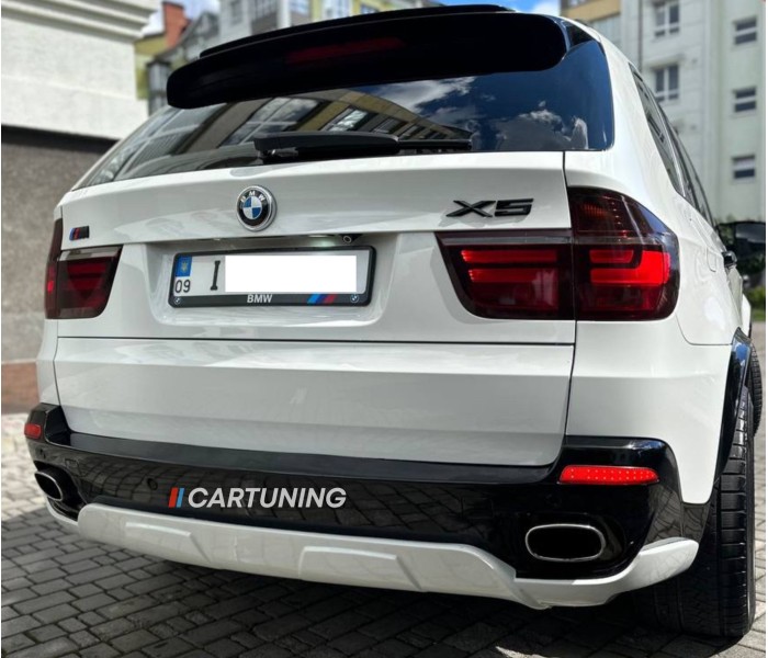 Накладка заднего бампера BMW X5 Е70 Накладка заднего бампера BMW X5 Е70