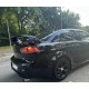 Спойлер багажника Mitsubishi Lancer X стиль EVO чорний глянець (ABS-пластик)
