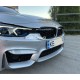 Решетка радиатора, ноздри на БМВ F30 Diamond (черная)