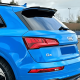 Бічні спойлери на заднє скло Audi Q5 FY SQ5 (17-22 р.в.) чорний глянець