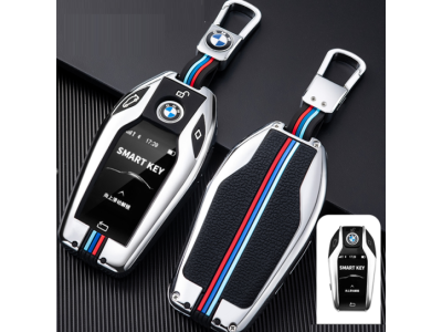 Чехол протектор на ключ BMW G11 G12 G30 G32 X3 G01 X4 G02 X5 G05 X7 G07 хром