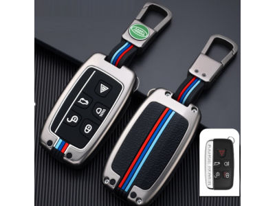 Чехол протектор на ключ для Land Rover, Range Rover Sport, Evoque, Freelander 2, Jaguar XF, XJ, XJL, XE C-X16 дымчатый