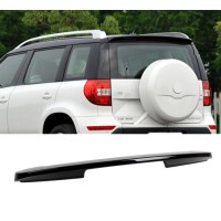 Cпойлер багажника Skoda Yeti чорний глянець (2014-2021)