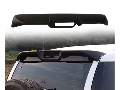 Cпойлер багажника Toyota FJ Cruiser черный глянцевый ABS-пластик (2007-2021)