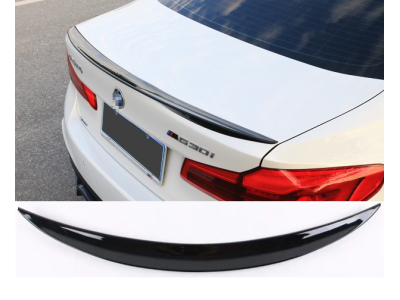 Спойлер BMW G30 стиль Performance чорний глянсовий ABS-пластик