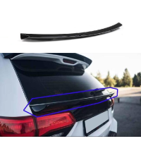 Cпойлер под стекло задней двери Jeep Grand Cherokee черный глянец (2014-2020)