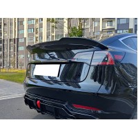 Спойлер Tesla Model Y стиль Balbe ABS-пластик (2020-...)