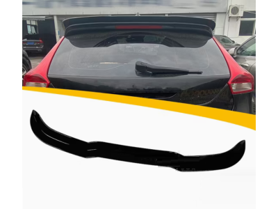 Cпойлер багажника Volvo V40 черный глянец (2013-2018)