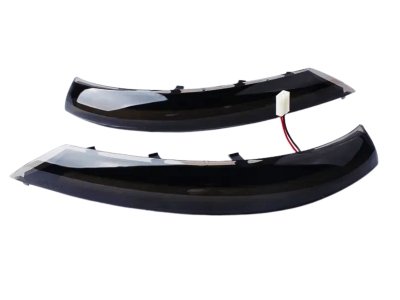 Динамічні повороти VW Touareg II димчасті (2007-2010)