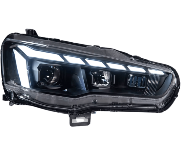 Оптика передняя, фары на Митсубиси Лансер 10