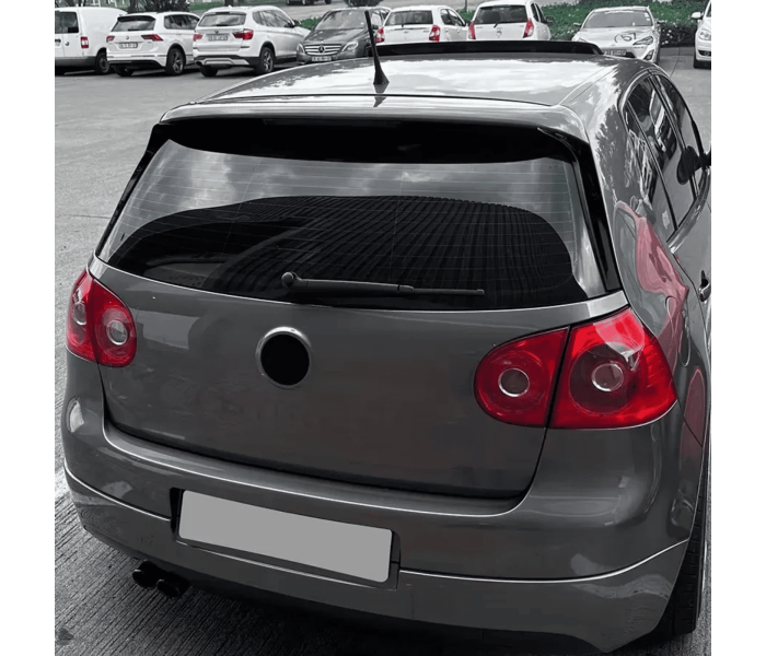 Бічні спойлери заднього скла Volkswagen Golf 5 MK5 Hatchback 2003–2008 чорний глянець