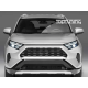 Рейлінги на дах Toyota LRAV4 (2019-2023) хром