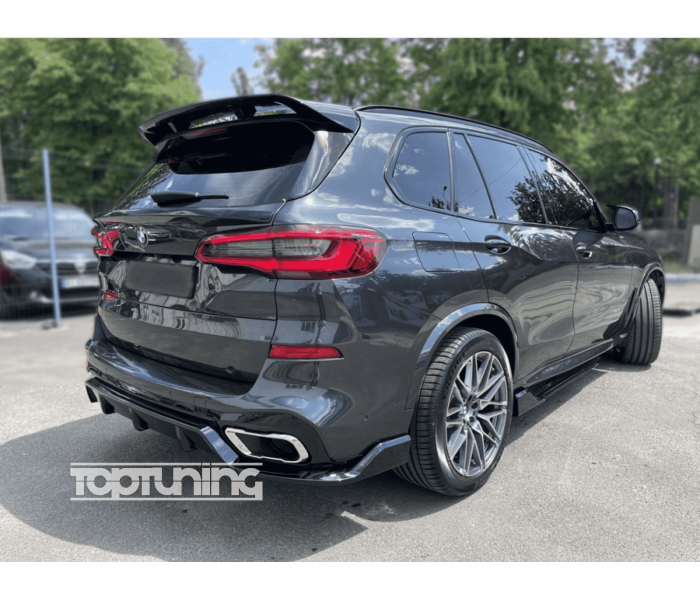 Спойлер Paradigma BMW X5 G05 чорний глянсовий ABS-пластик (2019-...)