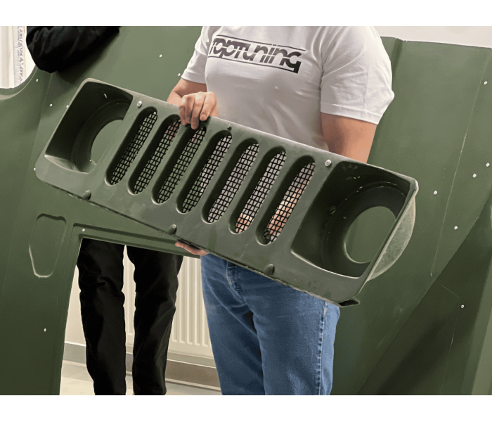 Решітка радіатора на HUMMER M998 HMMWV ХАМВІ під фарбування