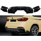 Накладка заднього бампера BMW X6 F16 M Sport (14-19 р.в.)