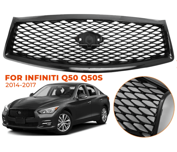 Решітка радіатора без значка Infiniti Q50 Q50S (2014-2017)