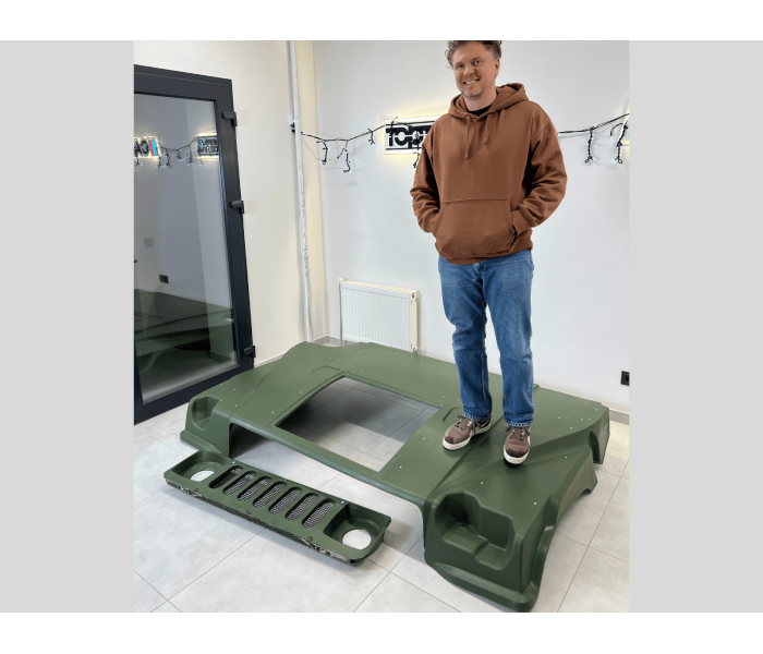 Капот на HUMMER M998 HMMWV ХАМВІ під фарбування