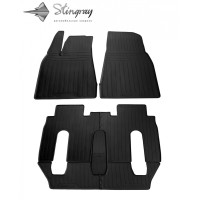 Килимки в машину (7 шт) для Tesla Model X (6 Seats) (2015-...)