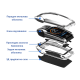 Чохол на ключ для BMW G11 G12 G30 G31 G32 I15 G01 G02 G05 X5 G07 X7 світлодіодний дісплей