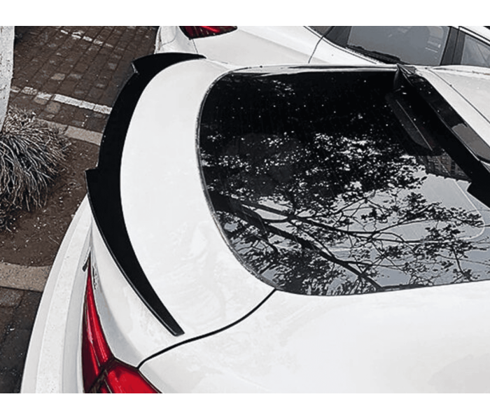 Спойлер на кришку багажника BMW X6 F16 у стилі M4 (ABS-пластик) чорний глянець