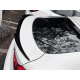 Спойлер на кришку багажника BMW X6 F16 у стилі M4 (ABS-пластик) чорний глянець