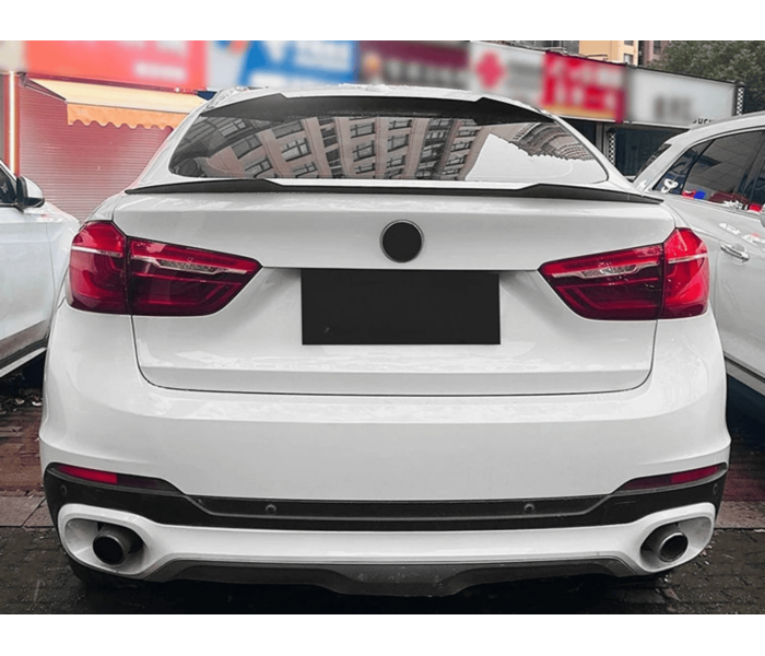 Спойлер на заднє скло BMW X6 F16 у стилі M4 (ABS-пластик) чорний глянець