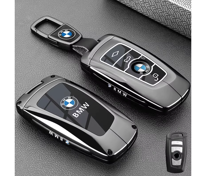 Чохол протектор на ключ для BMW F20 F30 F34 F32 F07 F10 F30 F06 M5 M6 F25 F26 сріблястий