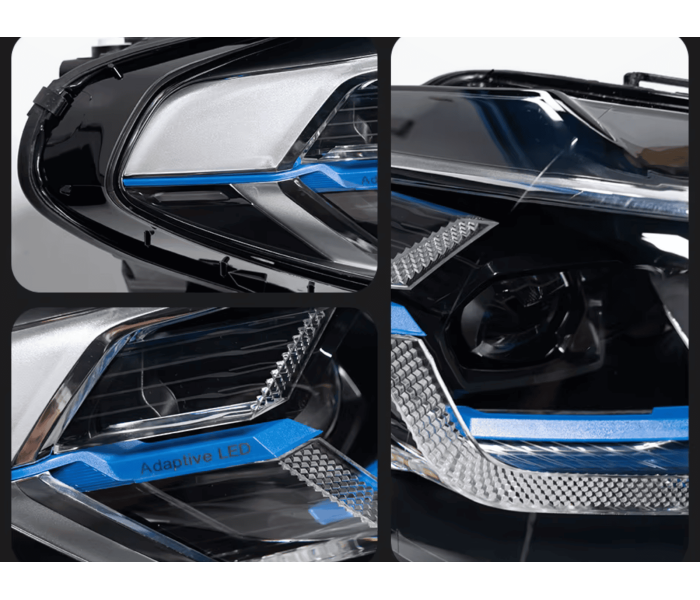 Оптика передня, світлодіодні фари BMW X3 G01 F97 / X4 G02 F98 на штатний галоген
