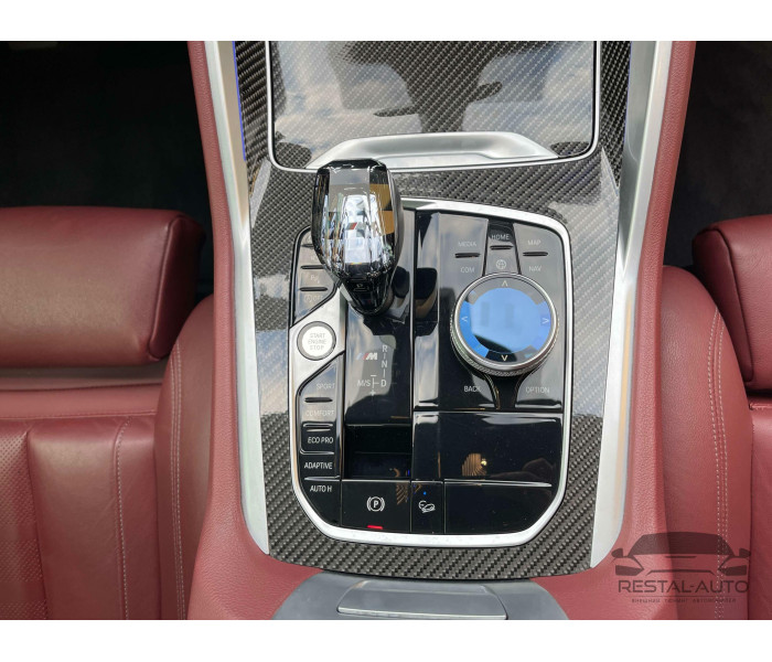 Розкішна кришталева ручка передач + комплект кнопок BMW X5 F15/F16 (логотип M)