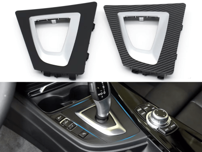 Накладка на коробку передач BMW F30 F31 під карбон