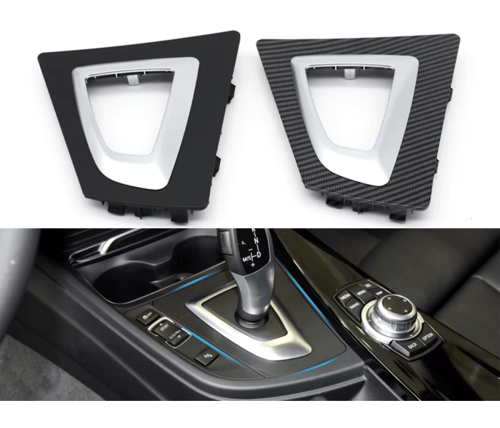 Накладка на коробку передач BMW F30 F31 під карбон