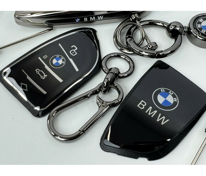 Чохол протектор на ключ для BMW F20 F30 F34 F32 F07 F10 F30 F06 M5 M6 F25 F26 сріблястий