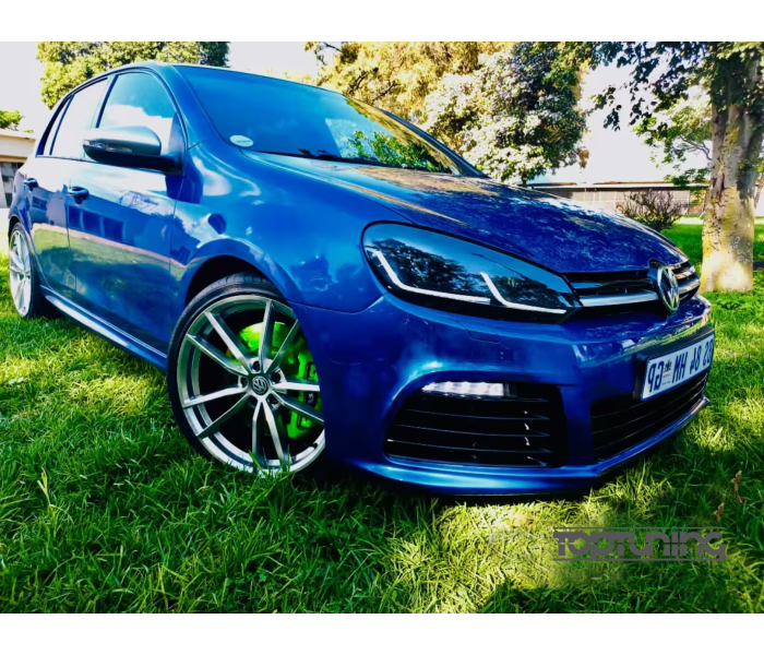 Оптика передня, світлодіодні фари на Volkswagen Golf 6