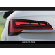 Оптика задня, ліхтарі на Audi Q5 (2018-2021) чрвоні