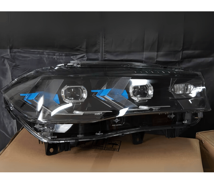 Оптика передня, фари BMW X5 F15 / X6 F16 LED з лінзою