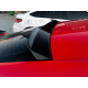 Спойлер на заднє скло Ford Mustang  (ABS-пластик) чорний глянець 15-22 р.в.