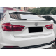 Спойлер на кришку багажника BMW X6 F16 у стилі M4 (ABS-пластик) чорний глянець