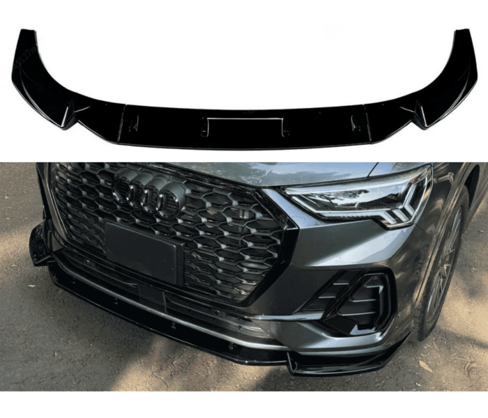 Накладка переднього бампера Audi Q3 MK2 F3 TFSI TDI S-Line (19-25 р.в.)