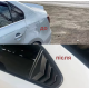Накладки (зябра) на вікна задніх дверей VW Jetta Mk6 (2012-2018)