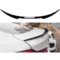 Спойлер на кришку багажника BMW X6 F16 у стилі M4 (ABS-пластик) чорний глянець