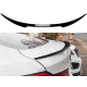 Спойлер на кришку багажника BMW X6 F16 у стилі M4 (ABS-пластик) чорний глянець